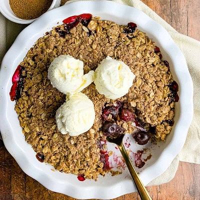 Cherry Crisp with Frozen Cherry Recipes