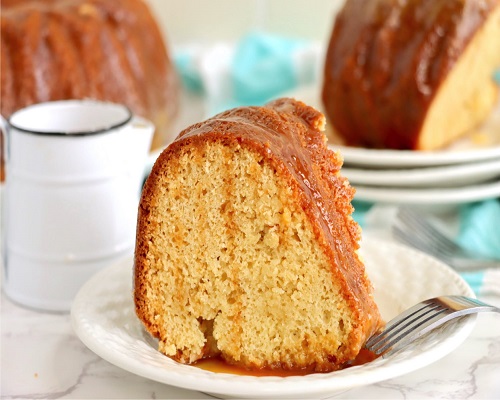 Salted Caramel Kentucky Butter Cake Recipe