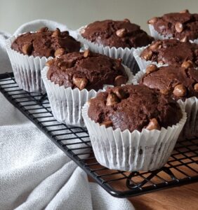 full chocolate chips muffins
