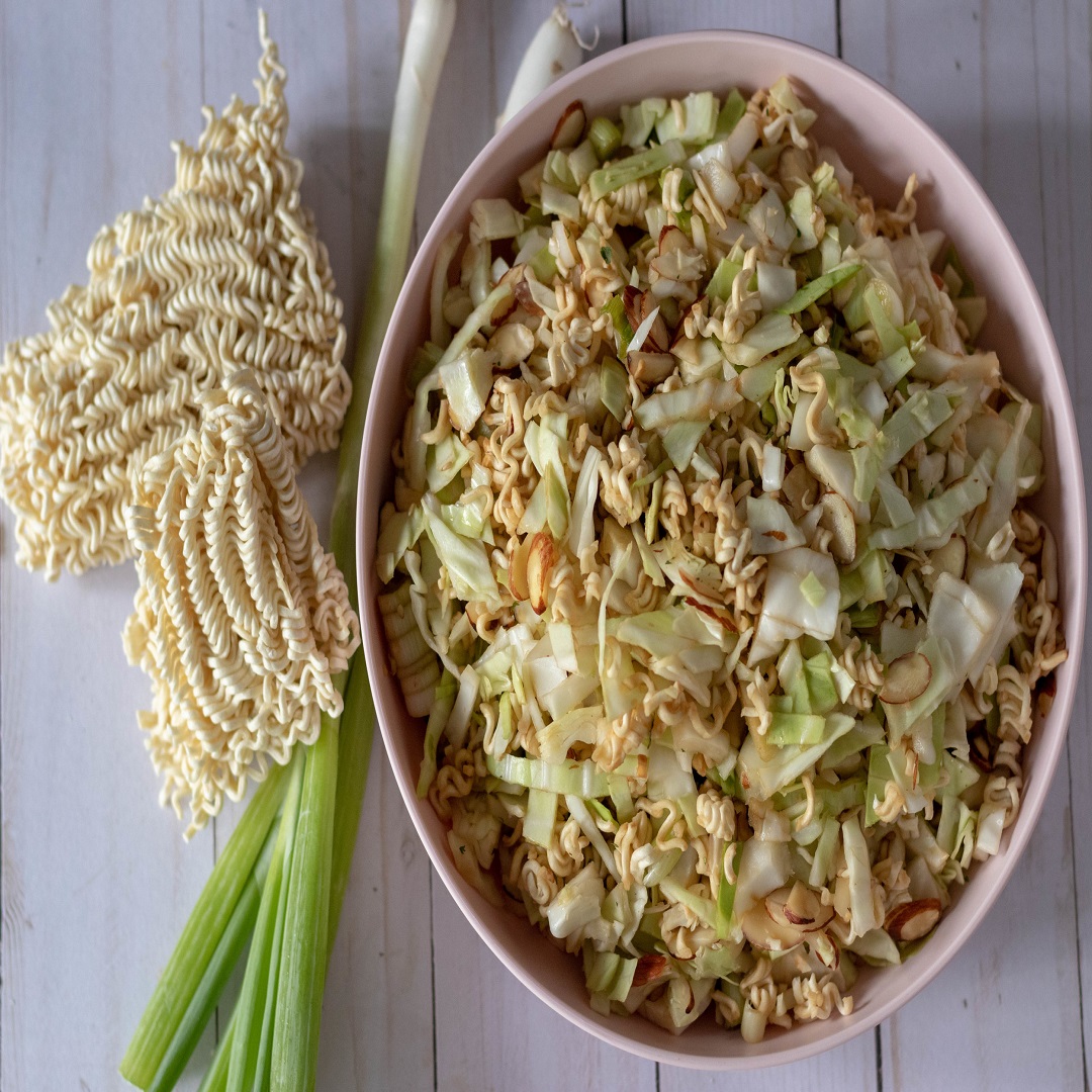 Surprisingly Addictive: Recipe for Ramen Noodle Asian Salad 